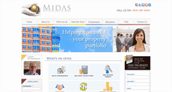 Desktop Screenshot of midasestates.com